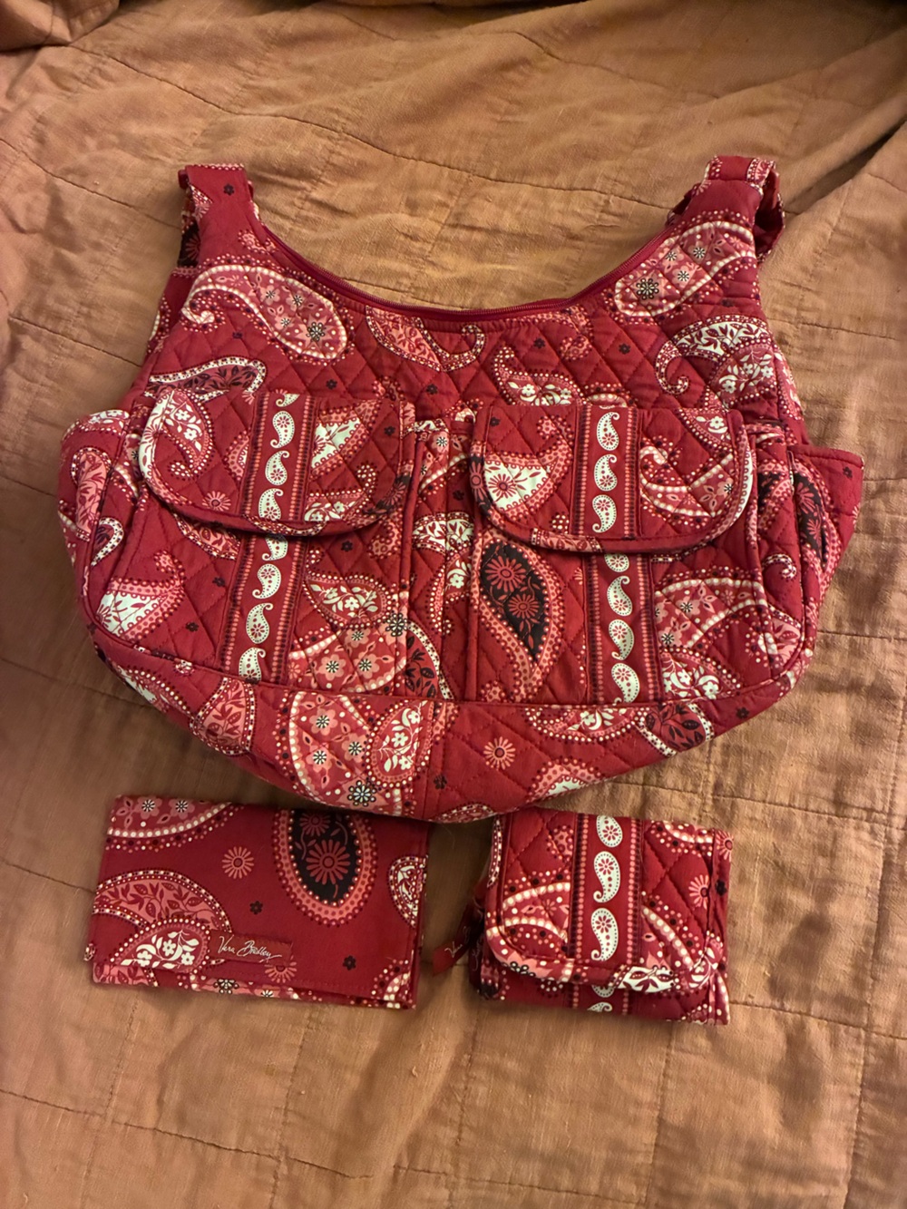 Vera Bradley Cargo Sling - Mesa Red